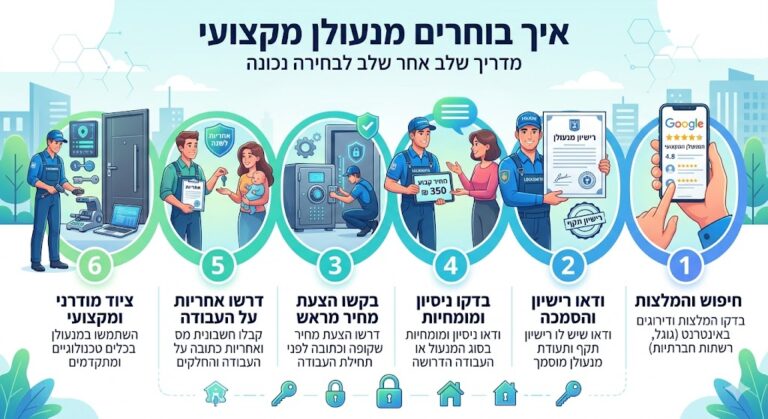 איך בוחרים מנעולן מקצועי