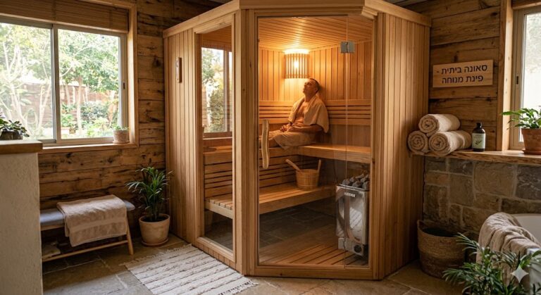 כמה עולה התקנה ותחזוקה של סאונה ביתית קטנה